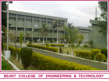 BEANT COLLEGE OF ENGINEERING & TECHNOLOGY 
